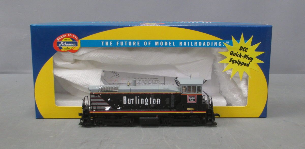 Athearn 95808 HO Chicago Burlington & Quincy SW1000 Diesel Locomotive #9313