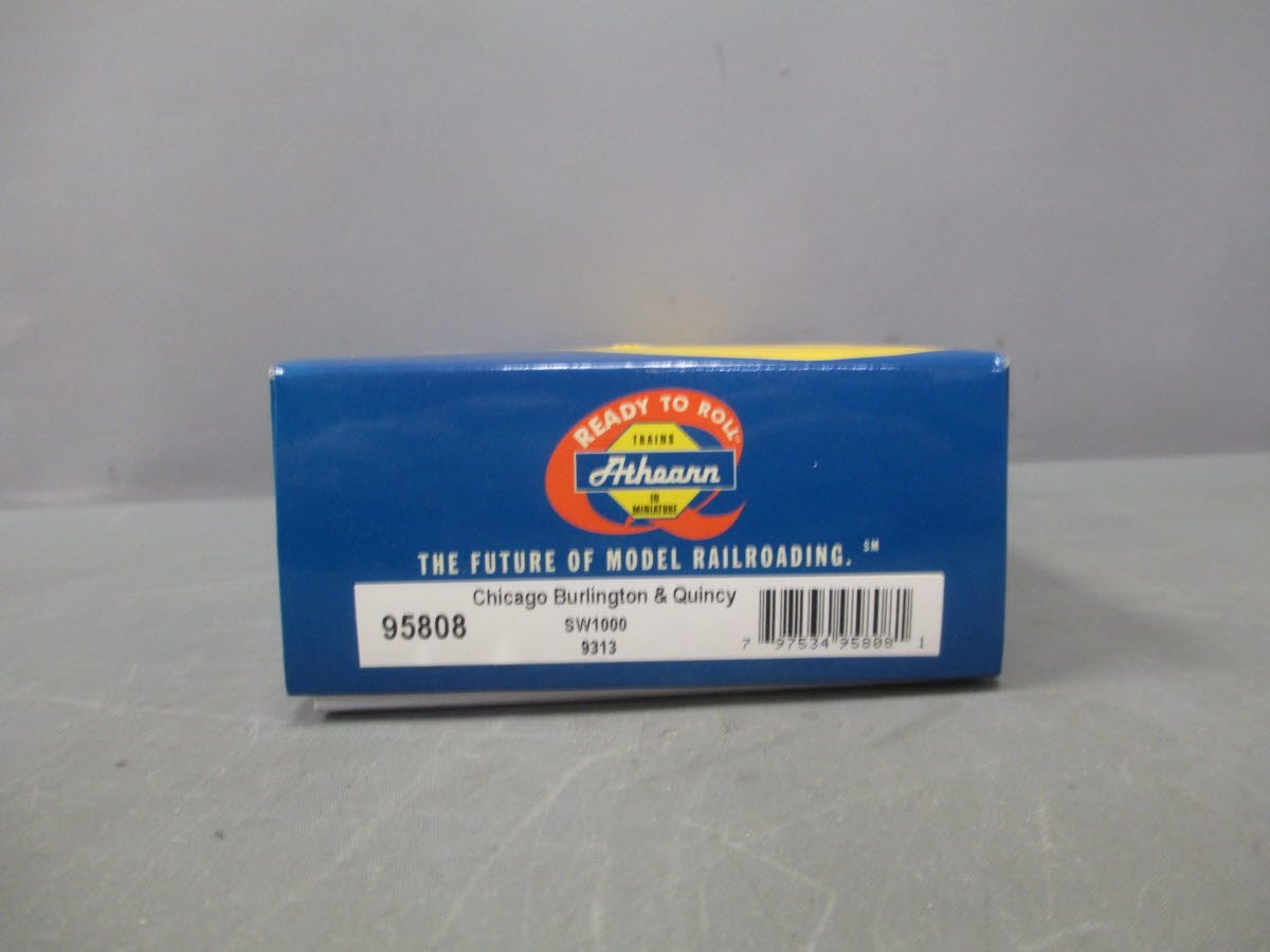 Athearn 95808 HO Chicago Burlington & Quincy SW1000 Diesel Locomotive #9313