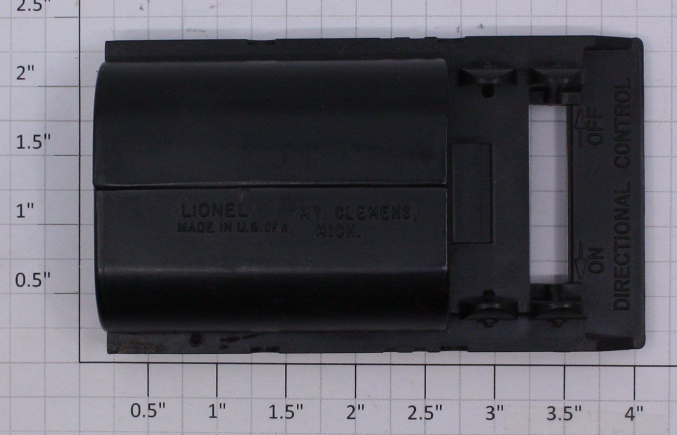 Lionel 2328-35BL Black Fuel Tank / Battery Box Cover