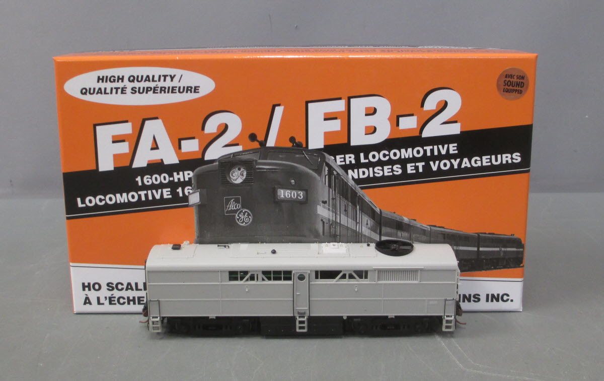 Rapido 22552 HO Scale Undecorated Phase 1A DCC/Sound ALCo FPB-2