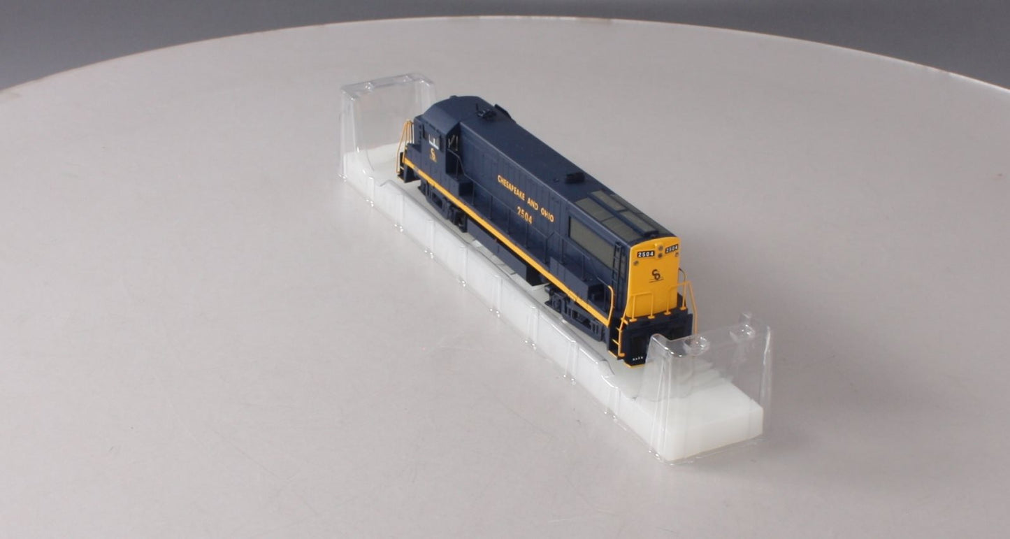 Bowser 23845 HO Chesapeake & Ohio GE U25B Standard DC Executive Line #2504