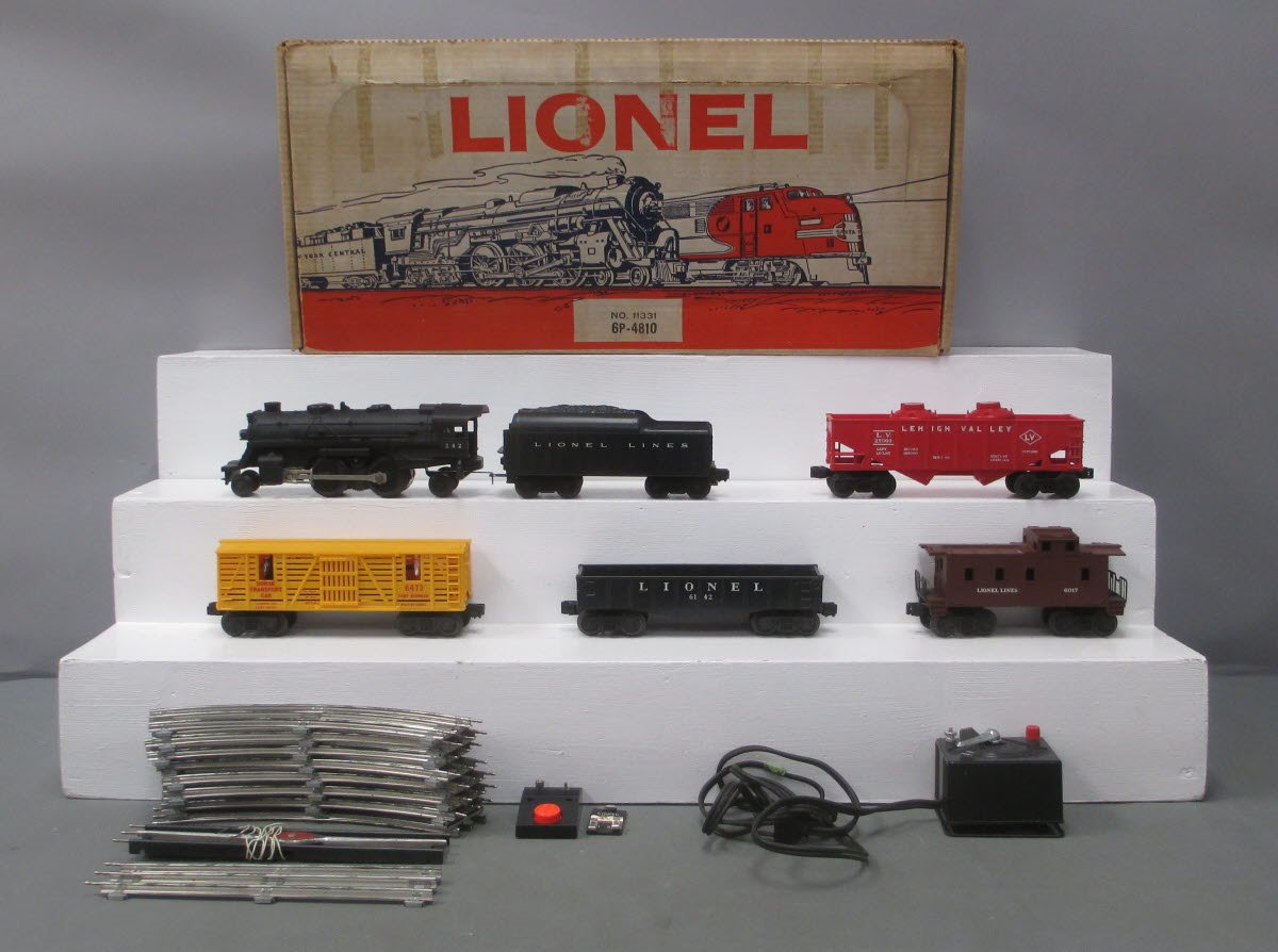 Lionel 11331 Vintage O Steam Freight Train Set – Trainz