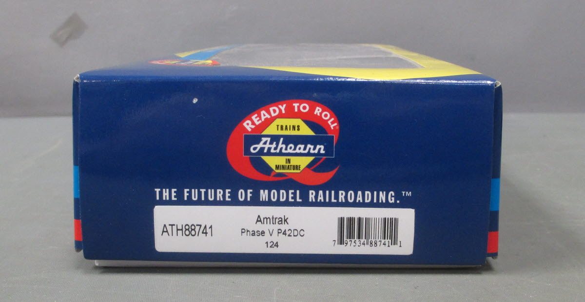 Athearn 88741 HO Amtrak/Phase V RTR AMD103/P42 Diesel Locomotive #124
