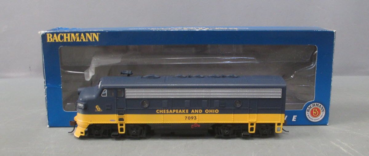 Bachmann 63708 Chesapeake & Ohio EMD F7A Diesel Locomotive - Standard DC