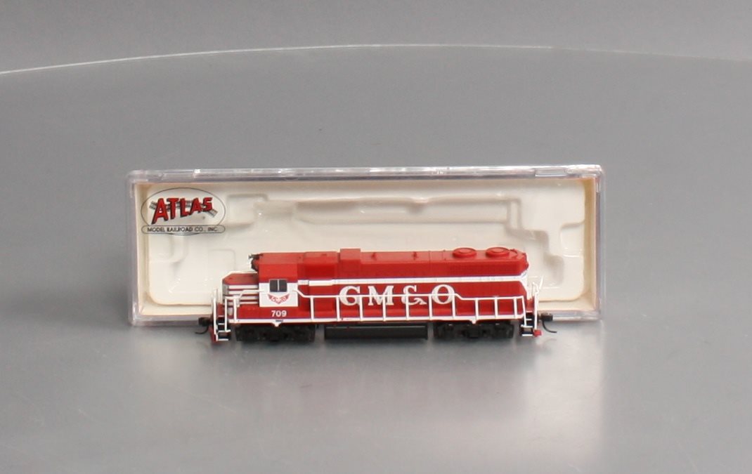 Atlas 49817 N Scale Gulf, Mobile & Ohio GP-38 Diesel Locomotive #709
