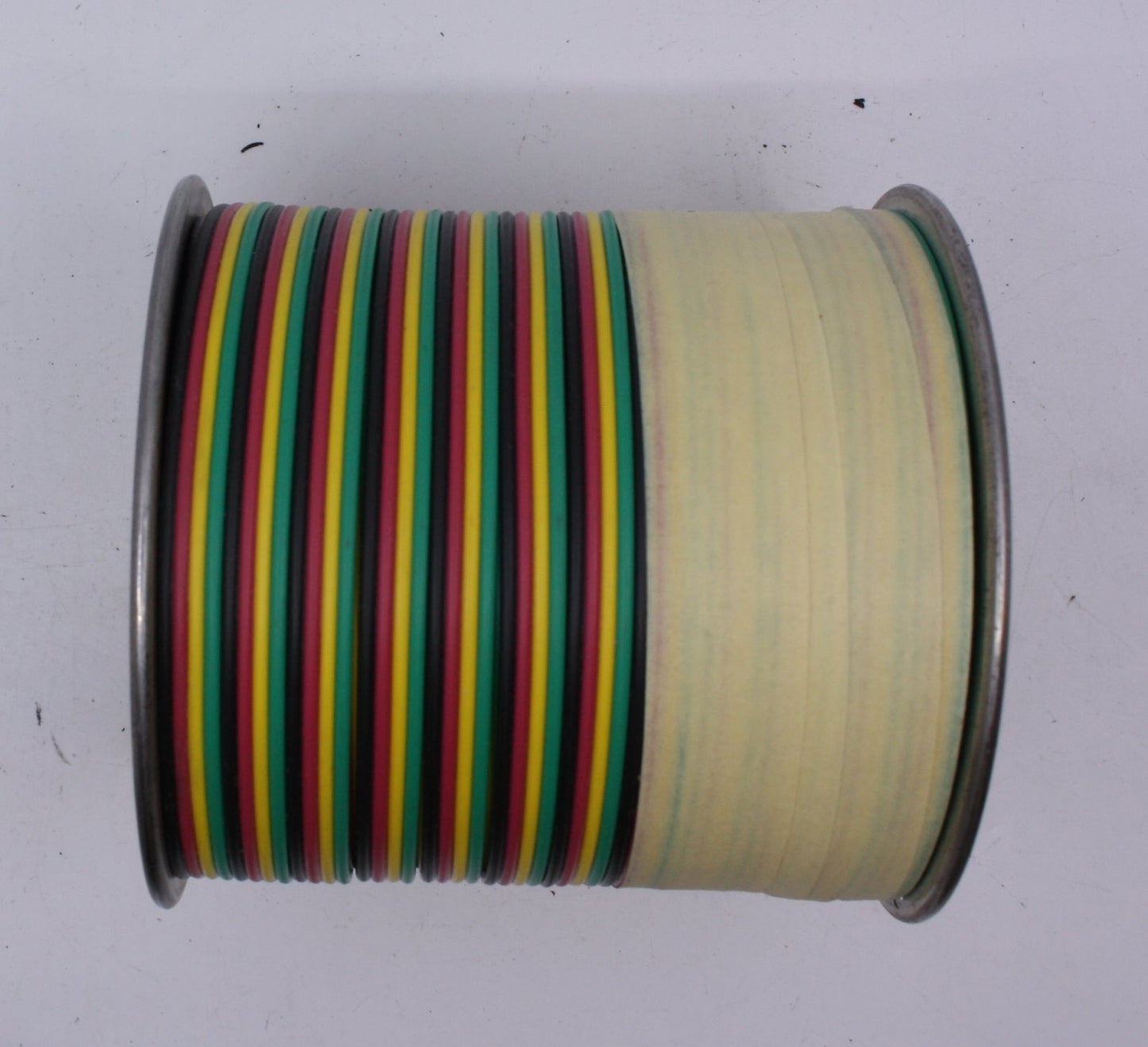 American Flyer FC4C-100 4-Wire Flat Rainbow Cable #22 Gauge- 100Ft. Spool