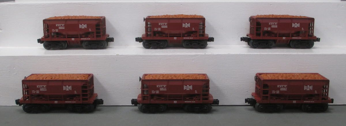 Lionel 6-84779 Bessemer & Lake Erie Ore Car Set