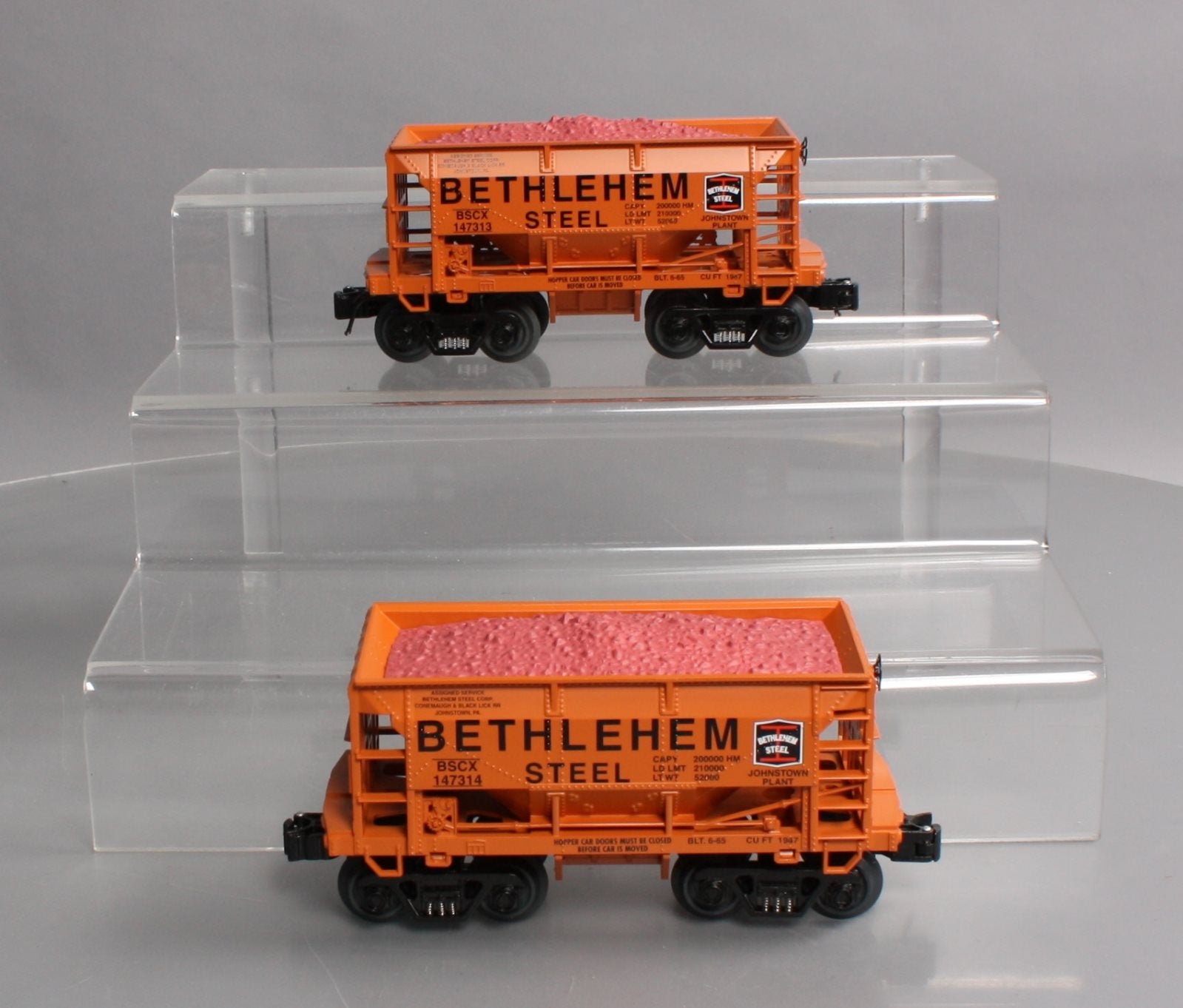 RMT 967192 O Bethlehem Steel/Johnstown Ore Car/2pk