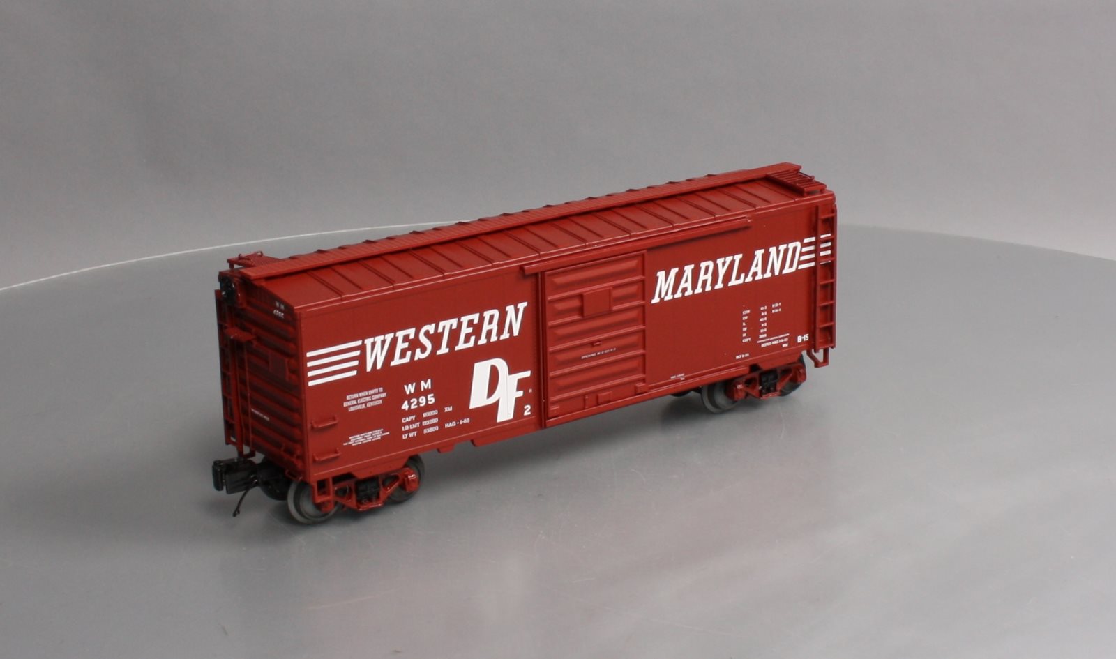 MTH 20-93640 O Western Maryland 40' Box Car #4295