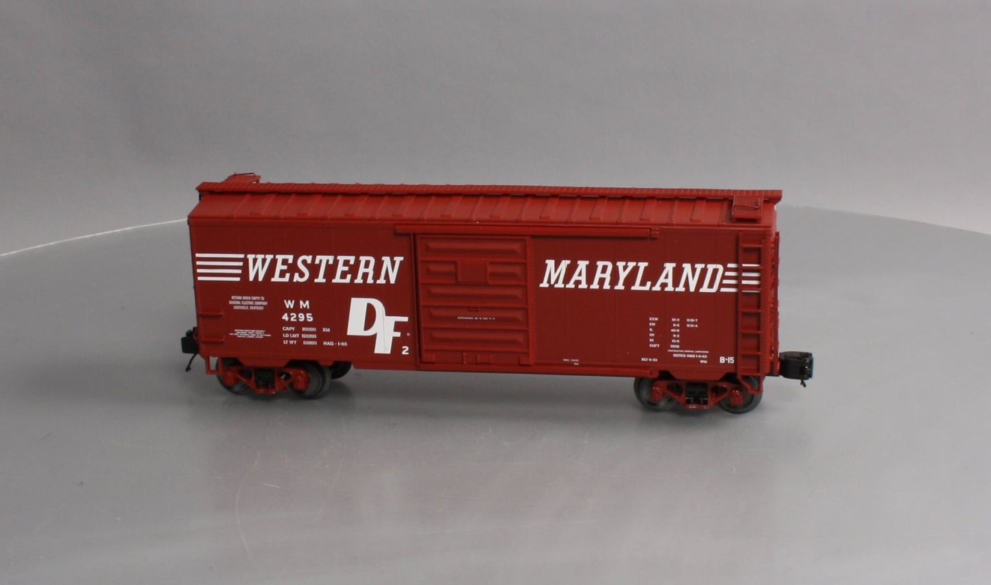 MTH 20-93640 O Western Maryland 40' Box Car #4295