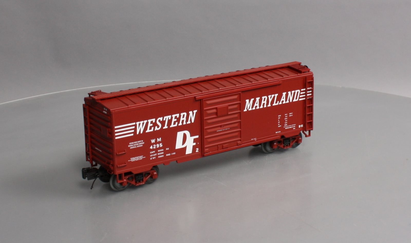 MTH 20-93640 O Western Maryland 40' Box Car #4295