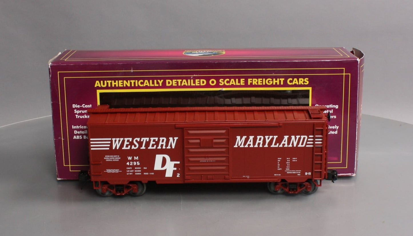 MTH 20-93640 O Western Maryland 40' Box Car #4295
