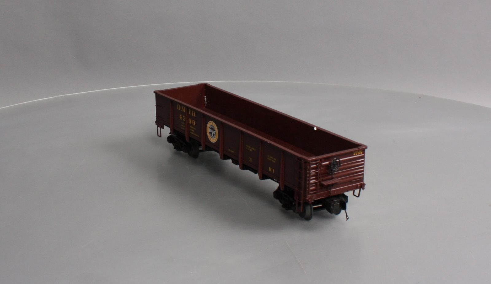 MTH 20-98839 DM&RI 55 Ton All Steel Drop Bottom Gondola Car