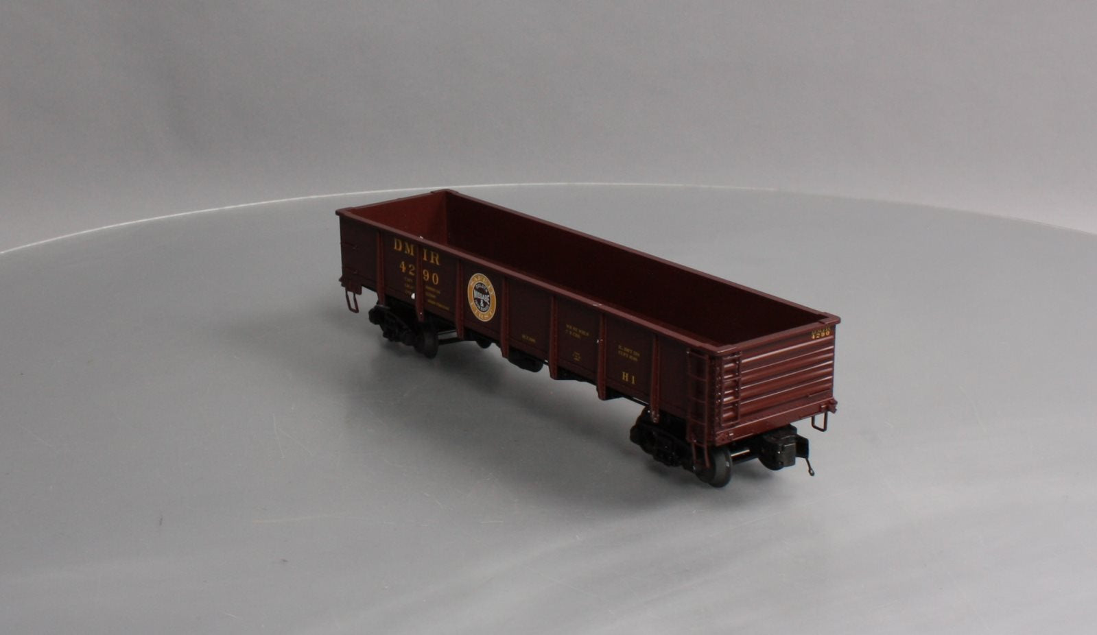 MTH 20-98839 DM&RI 55 Ton All Steel Drop Bottom Gondola Car