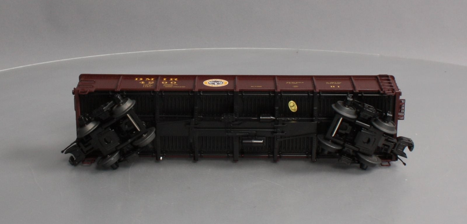 MTH 20-98839 DM&RI 55 Ton All Steel Drop Bottom Gondola Car