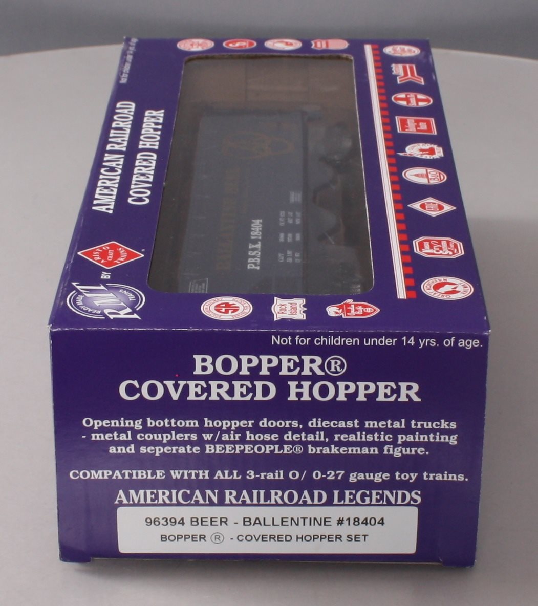 RMT 96394 O Gauge Ballantine Beer Covered Hopper #18403