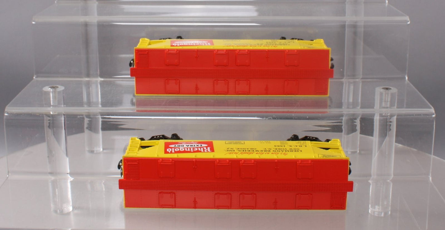 RMT 96395 O Rheingold Beer  2-Bay Covered Hopper (Set of 2)