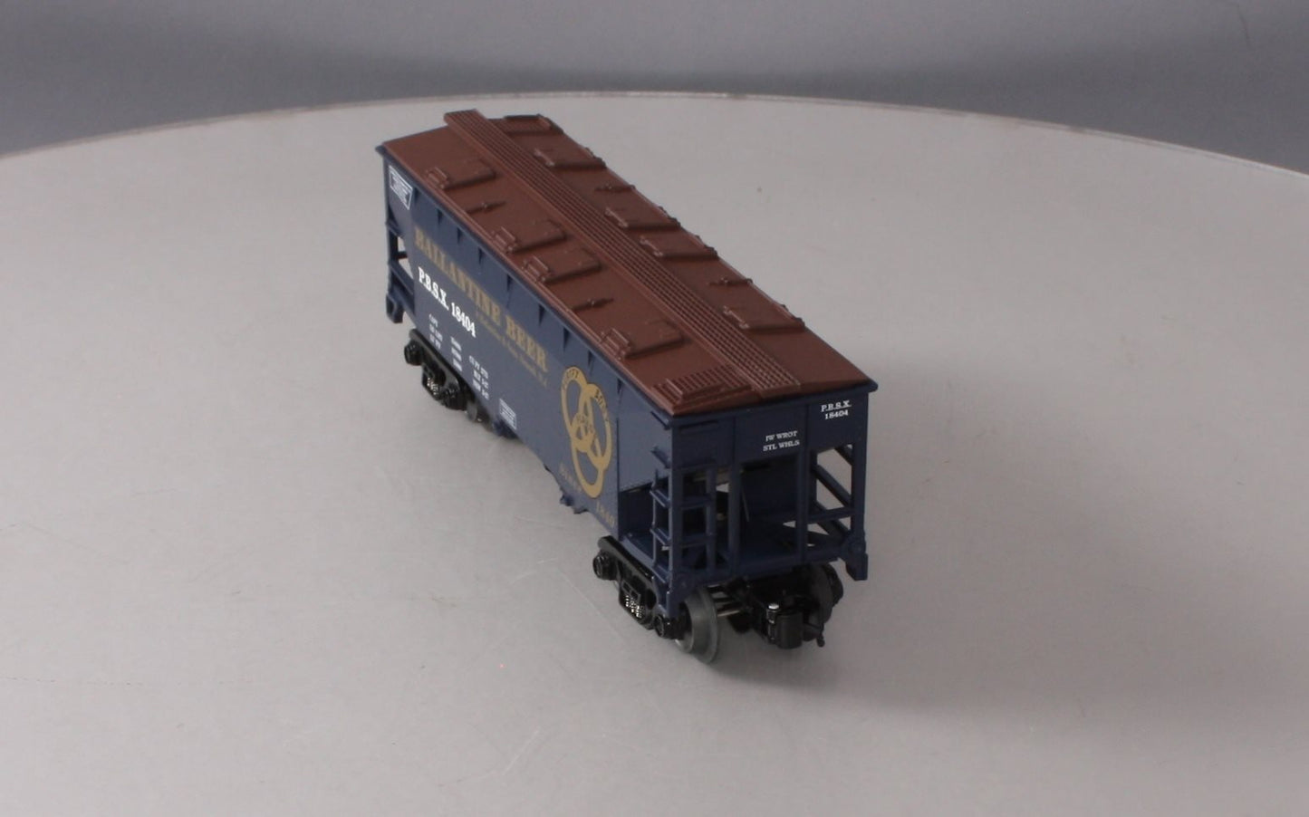 RMT 96394 O Gauge Ballantine Beer Covered Hopper #18403