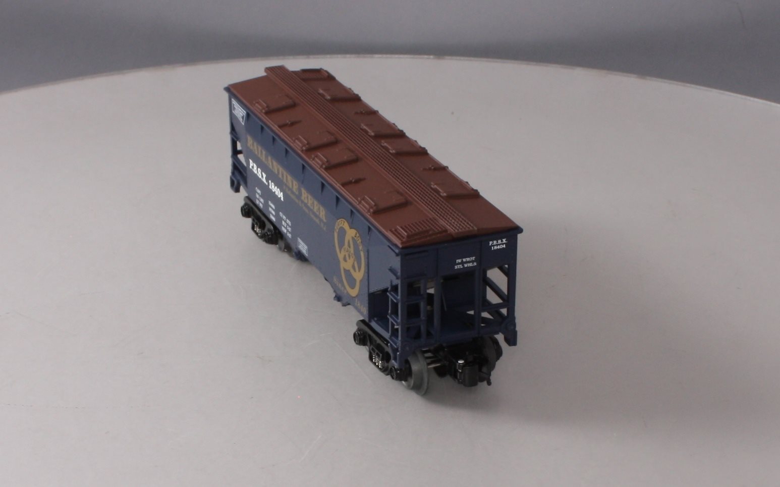 RMT 96394 O Gauge Ballantine Beer Covered Hopper #18403