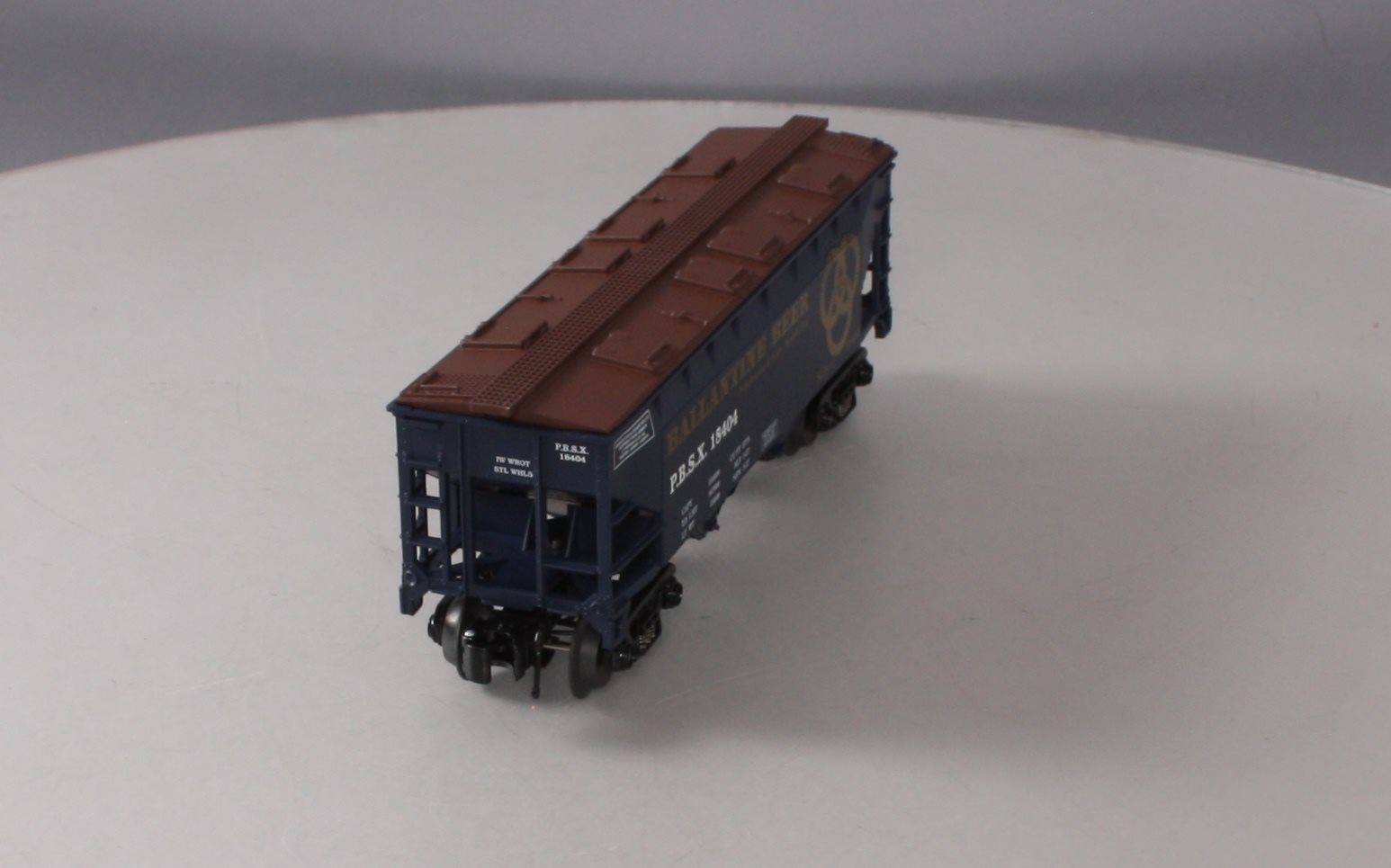 RMT 96394 O Gauge Ballantine Beer Covered Hopper #18403