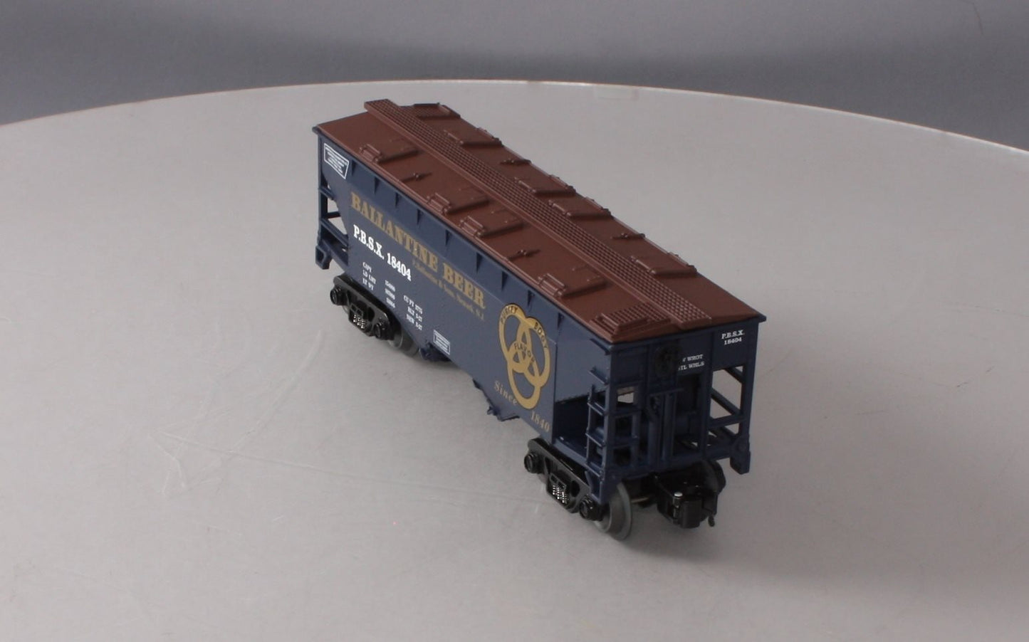 RMT 96394 O Gauge Ballantine Beer Covered Hopper #18403