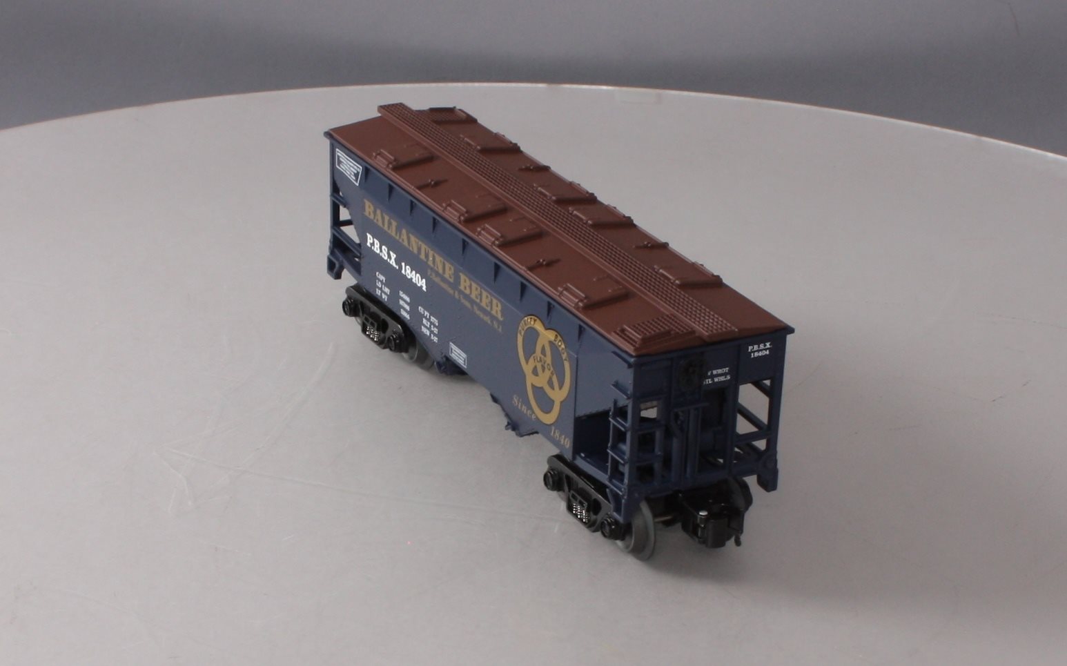 RMT 96394 O Gauge Ballantine Beer Covered Hopper #18403