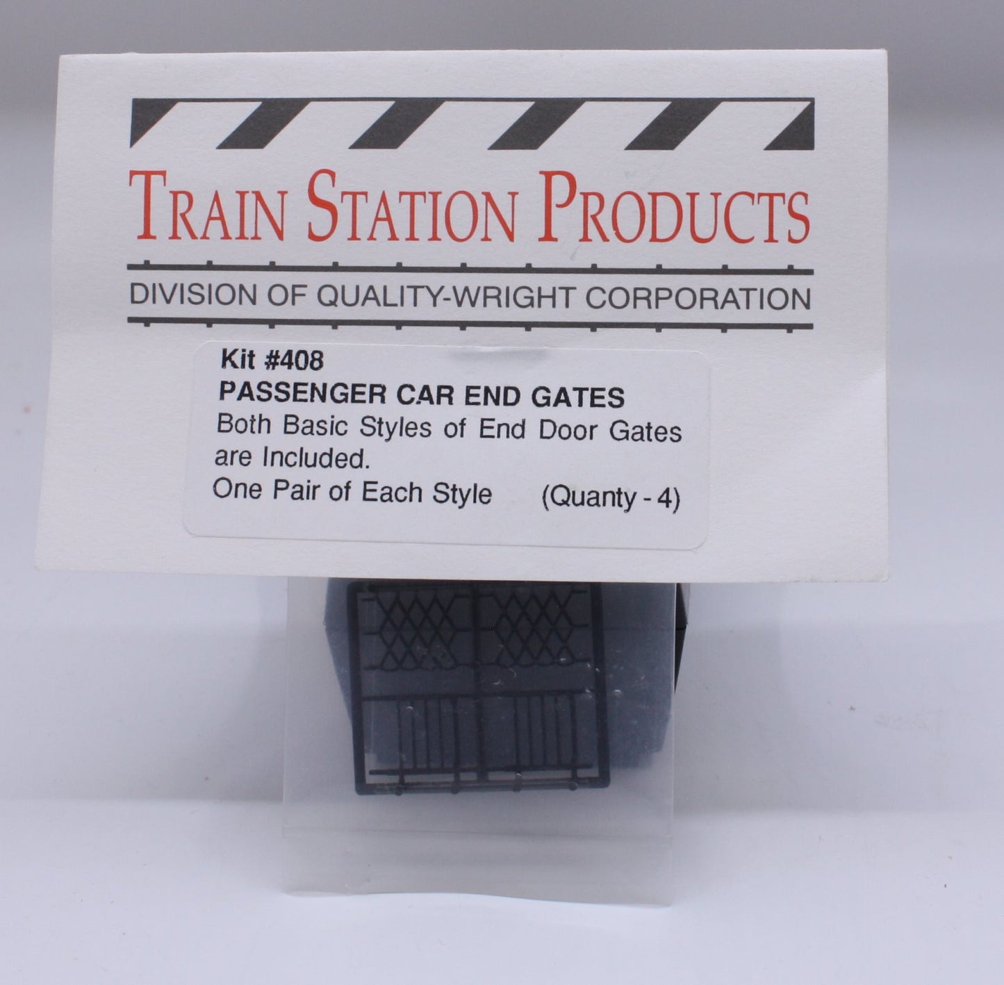 Train Station Products HO 408 End Door Gates
