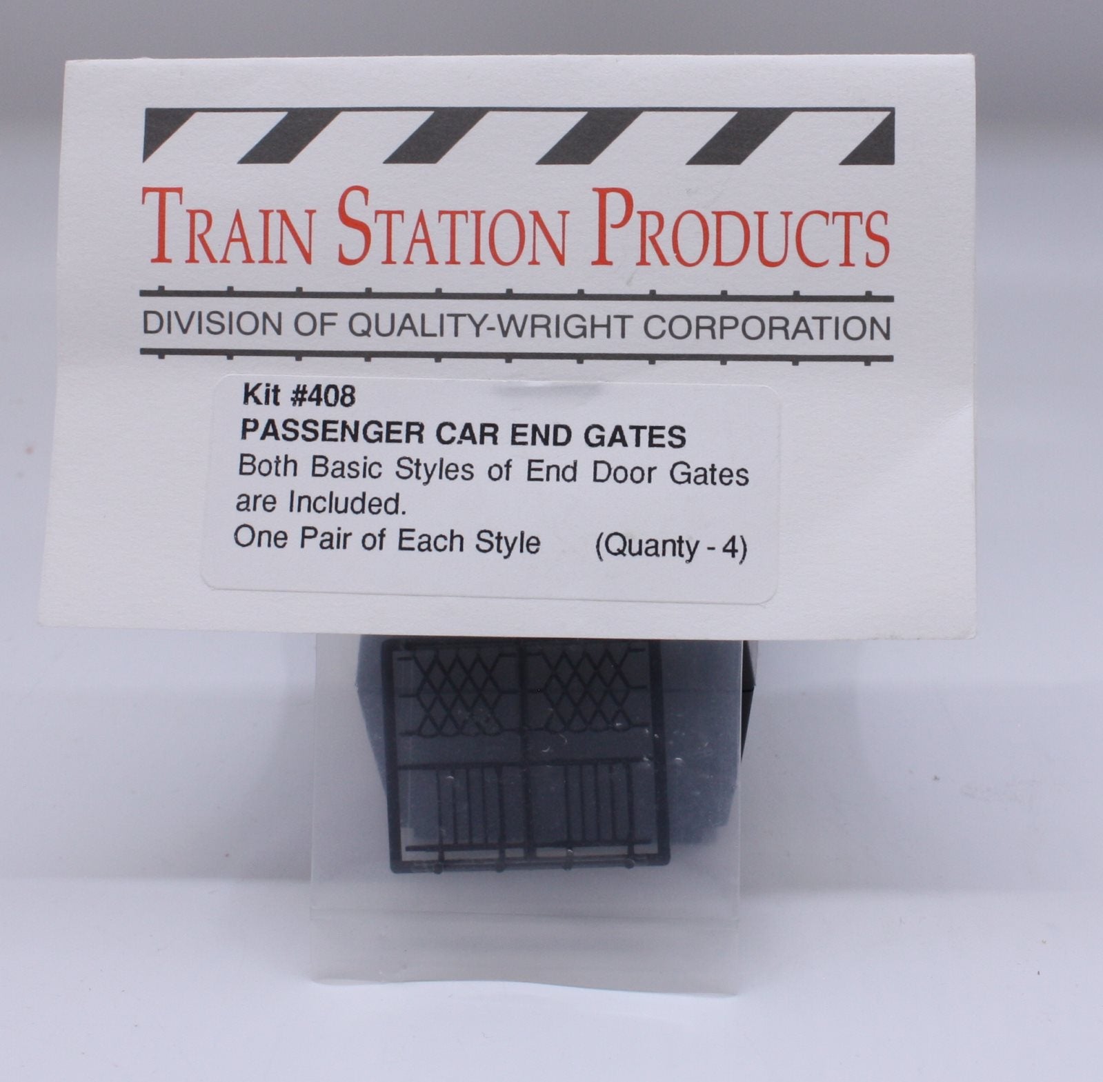Train Station Products HO 408 End Door Gates