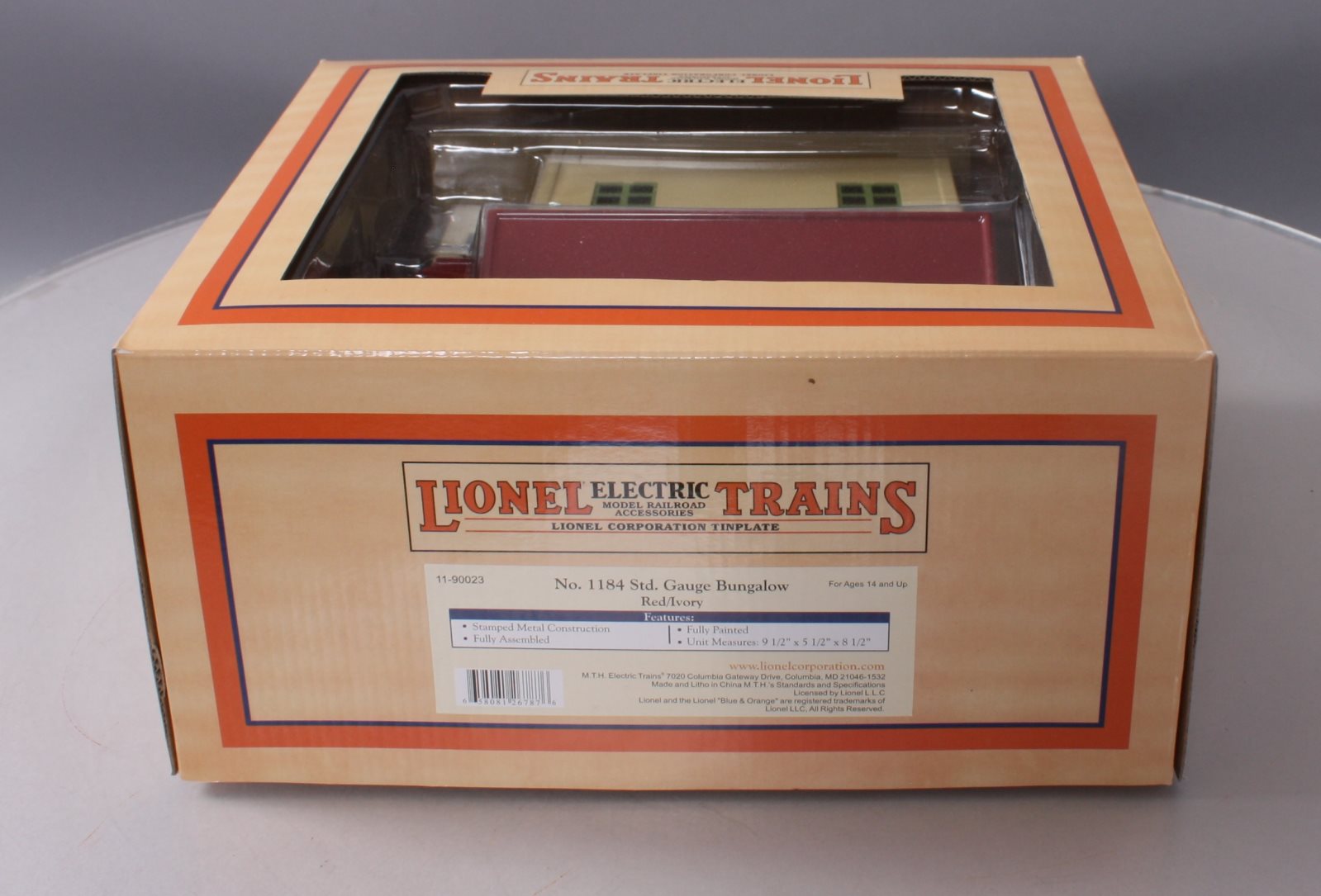 Lionel 11-90023 #1184 Bungalow--Red/Cream