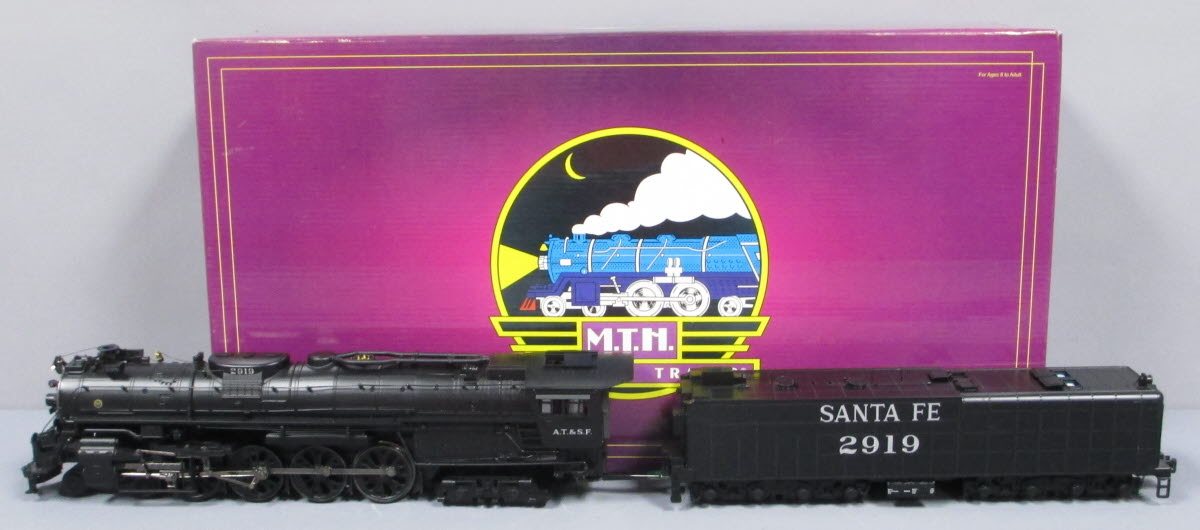 MTH 20-3317-1 Santa Fe 4-8-4 Northern Steam Engine w/PS2 #2919