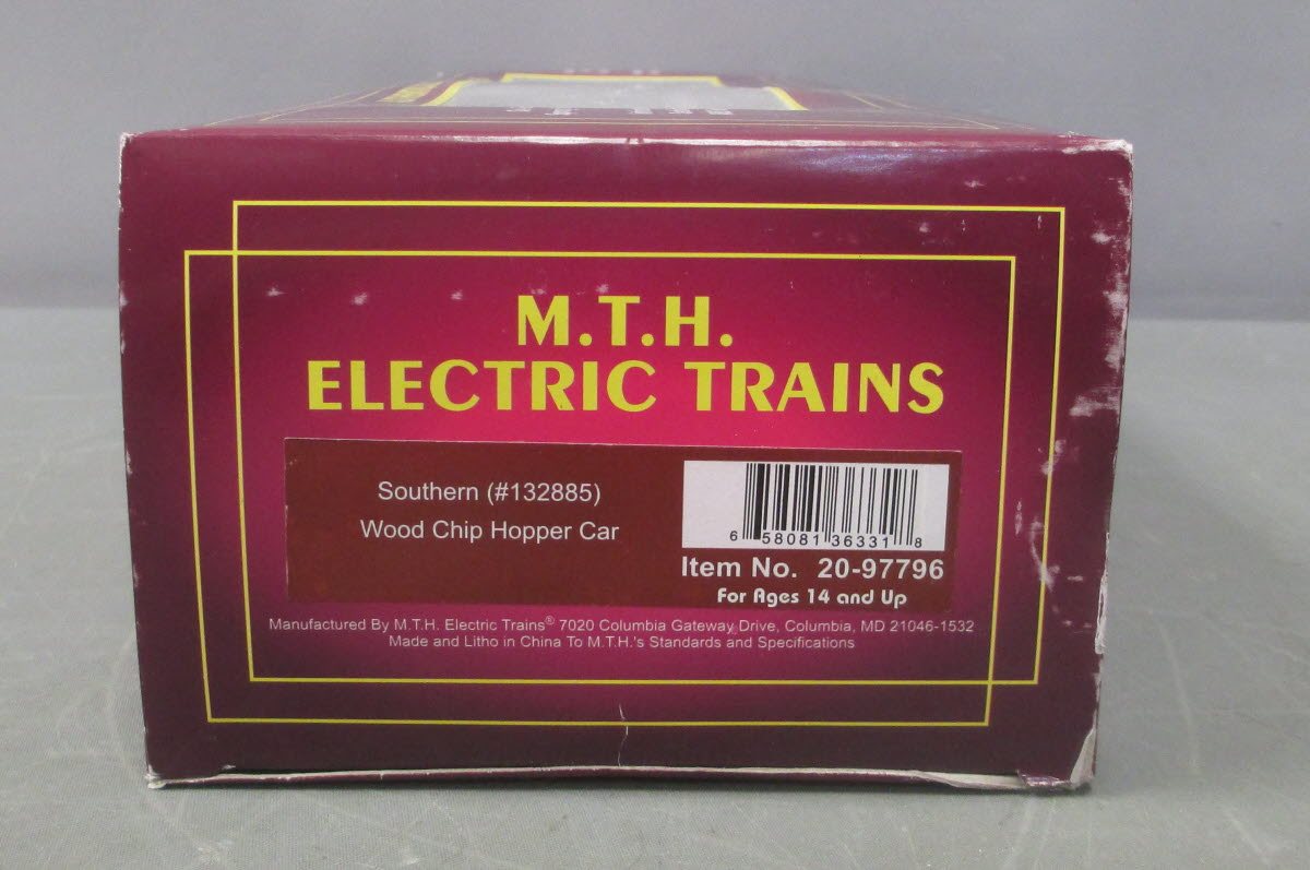 MTH 20-97796 O Southern Wood Chip Hopper Car #132885