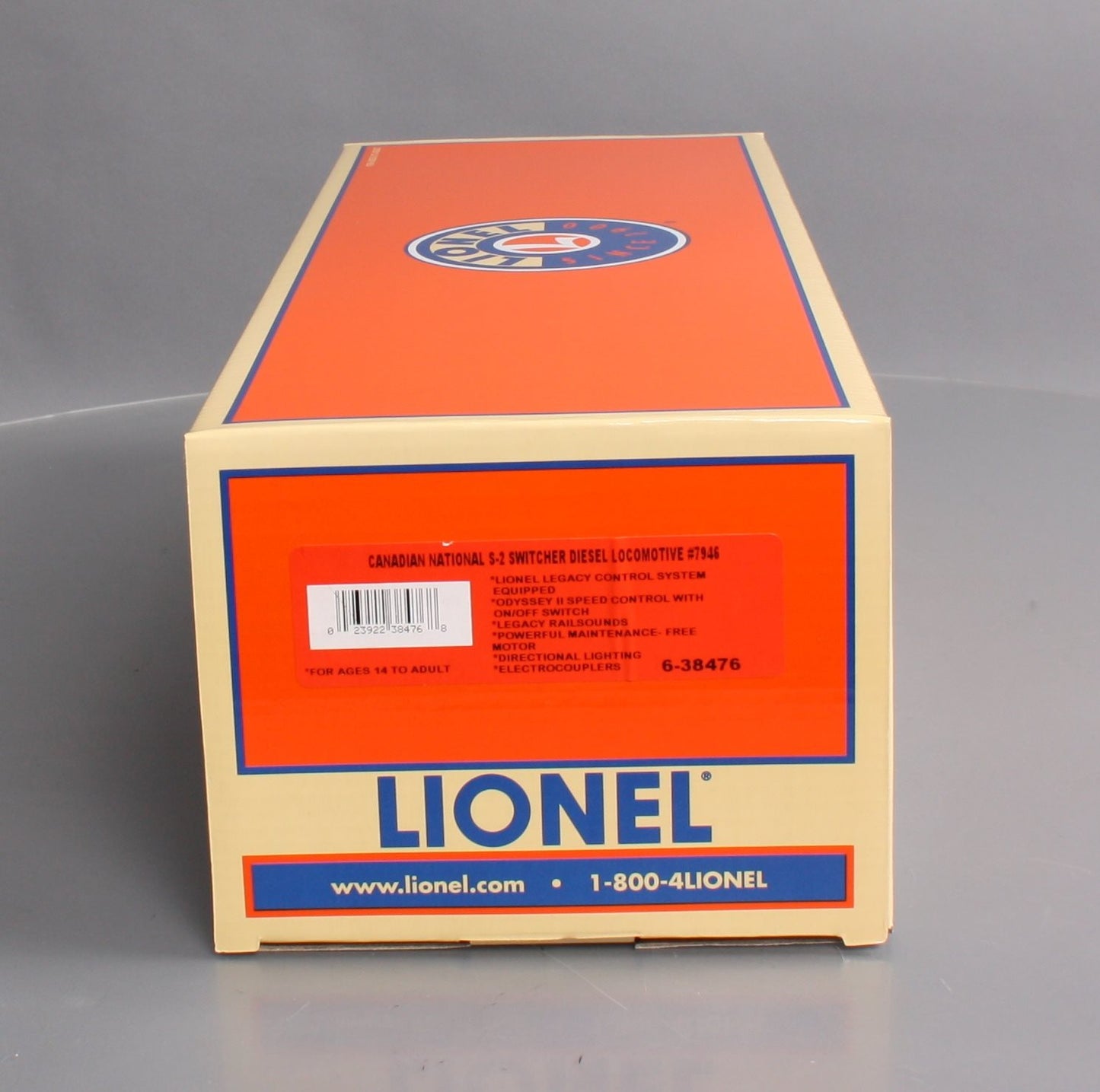 Lionel 6-38476 O Gauge Canadian National Legacy Alco S-2 Diesel Switcher #7946