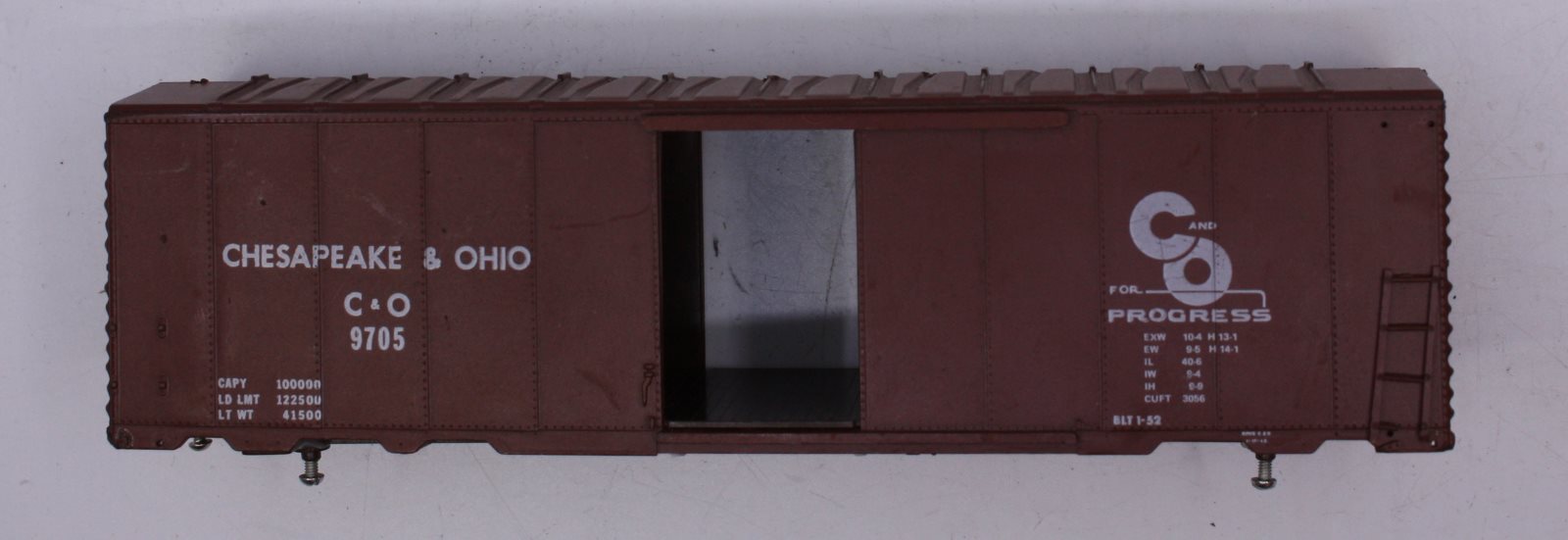 Athearn 9705-1 HO Chesapeake & Ohio C&O Boxcar
