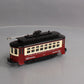MTH 30-5143 O Gauge Philadelphia Suburban Transit Bump-n-Go Trolley #80