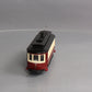 MTH 30-5143 O Gauge Philadelphia Suburban Transit Bump-n-Go Trolley #80