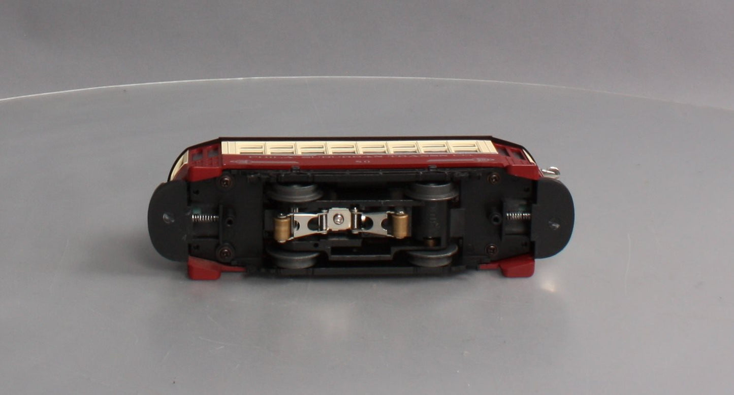 MTH 30-5143 O Gauge Philadelphia Suburban Transit Bump-n-Go Trolley #80