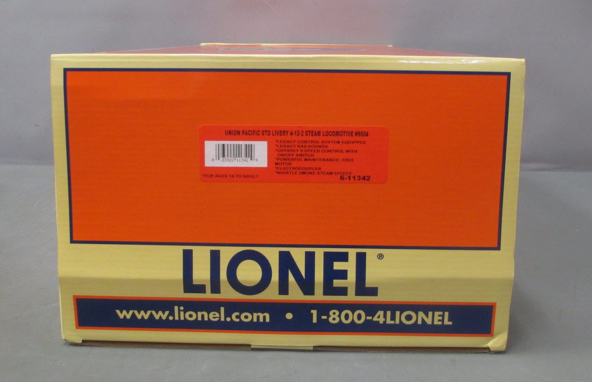 Lionel 6-11342 Union Pacific 4-12-2 Steam Locomotive & Tender #9004