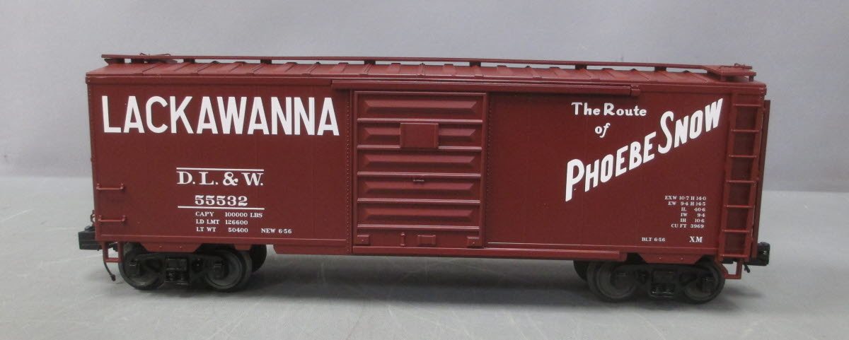 MTH 20-93686 O Lackawanna 40' Boxcar #55532