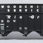 USA Trains R14079 G DRGW Woodchip Car with "Real" Woodchip Load #17995