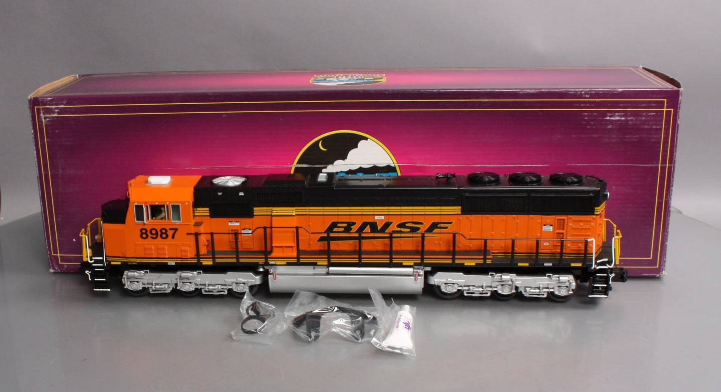 MTH 20-2957-1 BNSF SD70Mac Diesel Engine w/PS2 #8987 (Hi-Rail Wheels)