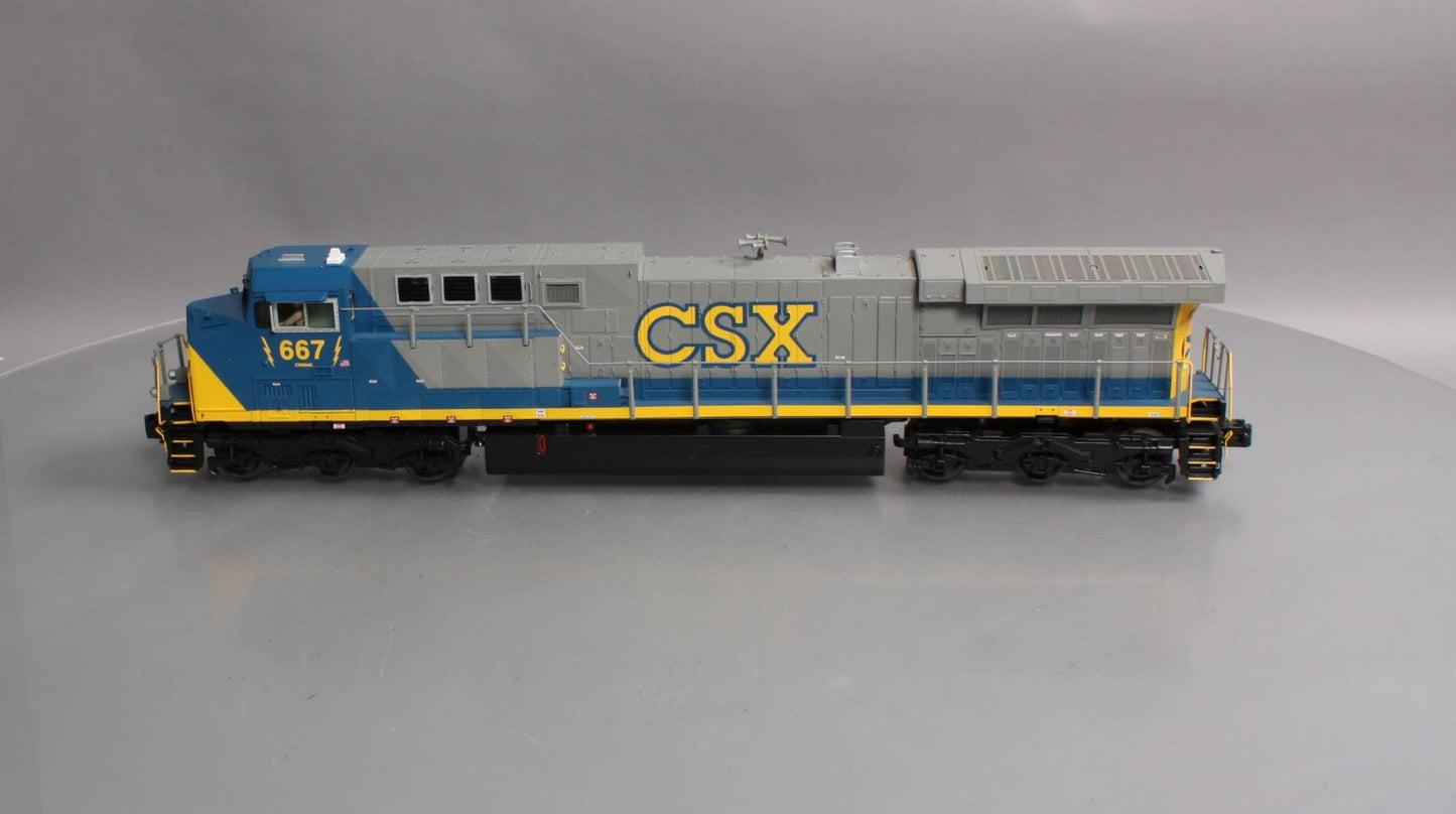 MTH 20-20064-3 CSX GE AC6000 Non-Powered Diesel Engine #667
