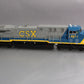 MTH 20-20064-3 CSX GE AC6000 Non-Powered Diesel Engine #667