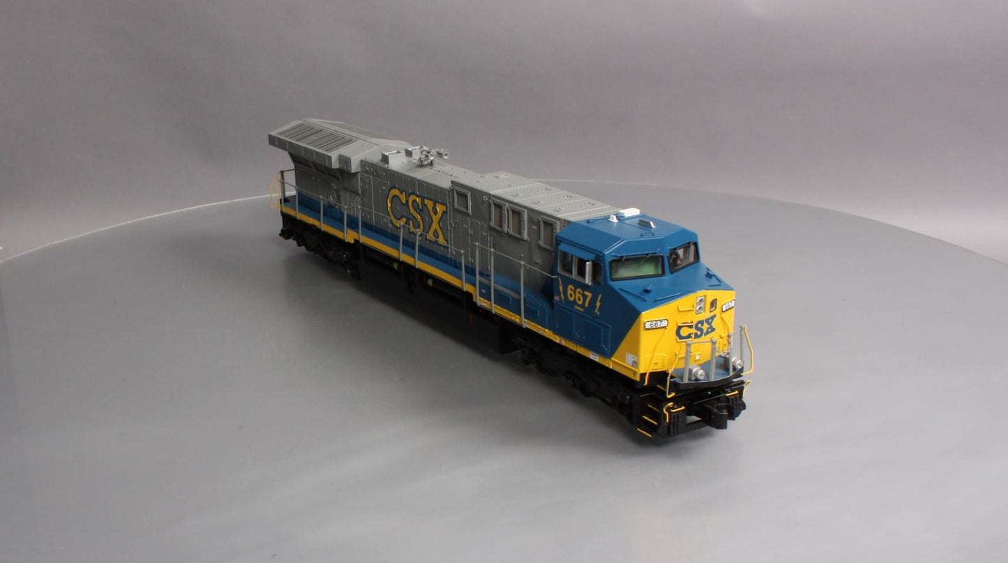 MTH 20-20064-3 CSX GE AC6000 Non-Powered Diesel Engine #667