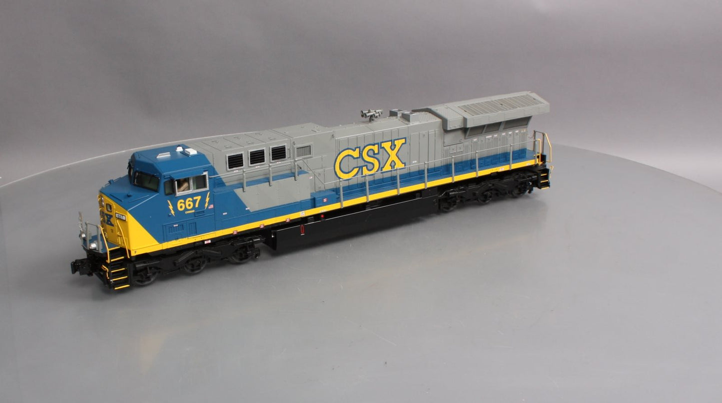 MTH 20-20064-3 CSX GE AC6000 Non-Powered Diesel Engine #667