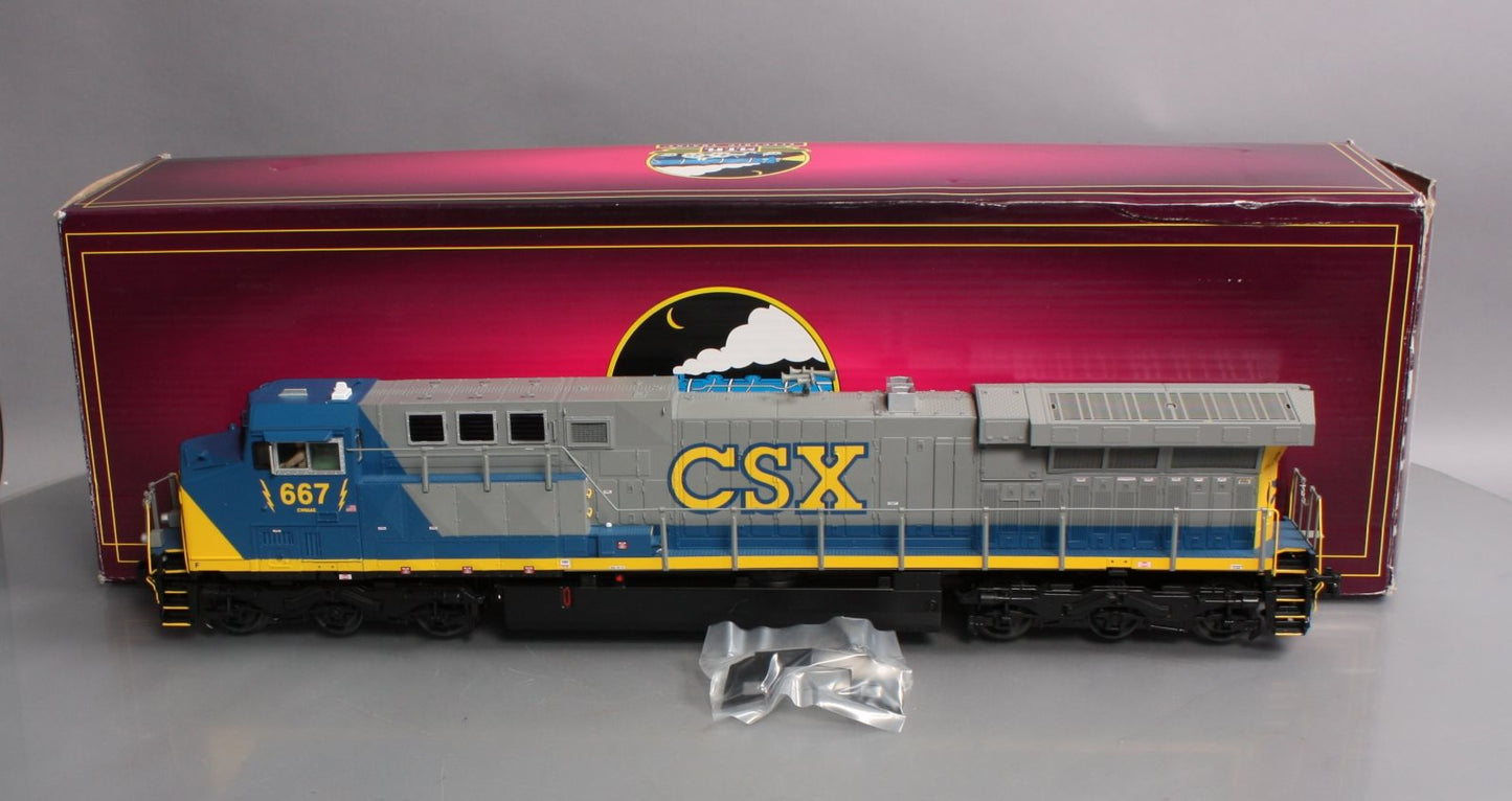 MTH 20-20064-3 CSX GE AC6000 Non-Powered Diesel Engine #667