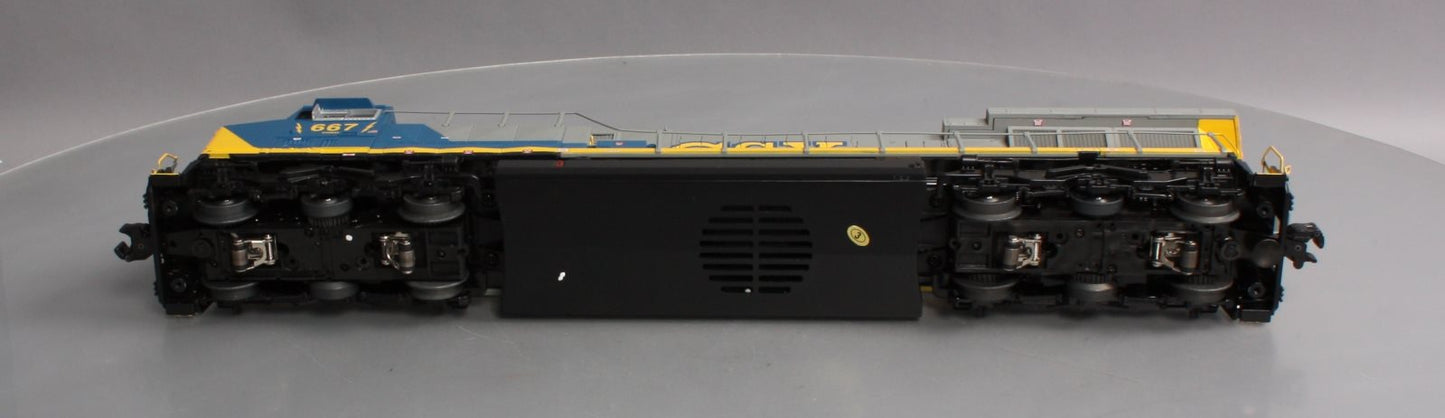 MTH 20-20064-3 CSX GE AC6000 Non-Powered Diesel Engine #667