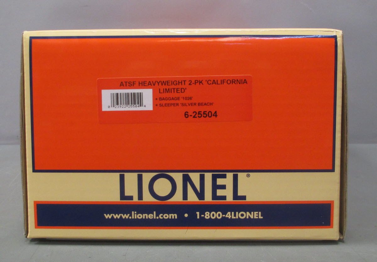 Lionel 6-25504 Santa Fe Heavyweight 2-Car Set