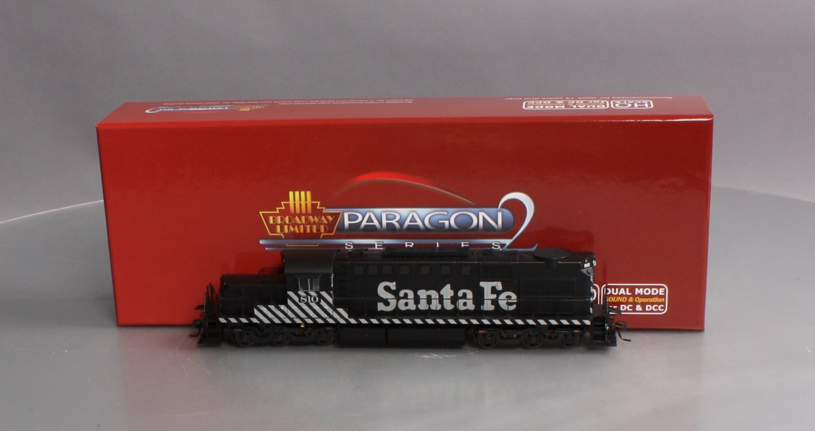 Broadway Limited 2981 HO Santa Fe Alco RSD15 Low Nose Paragon2™ #810 w/ DCC