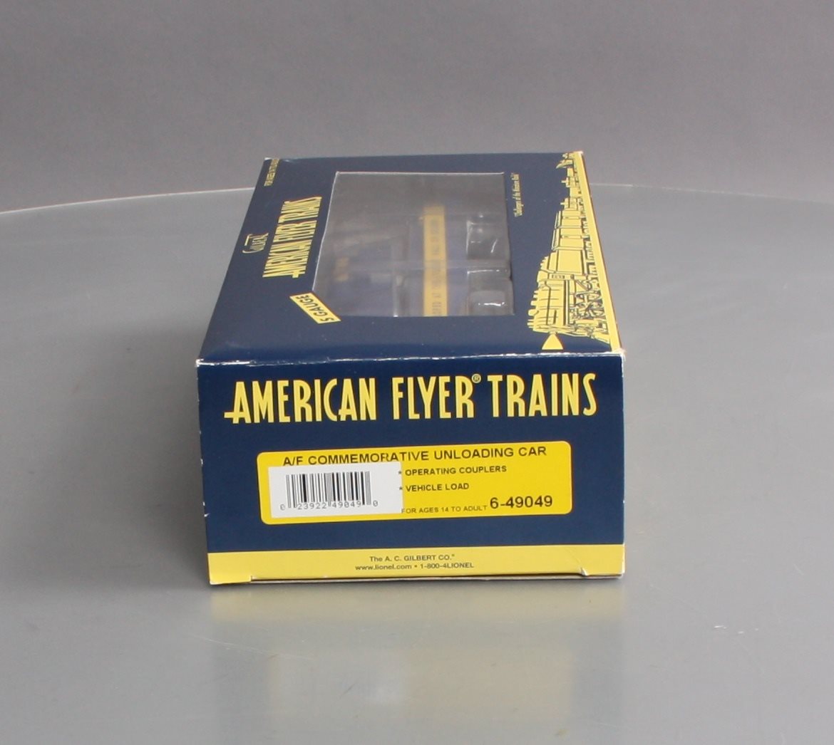 American Flyer 6-49049 S Scale American Flyer Commemorative Unloading Car