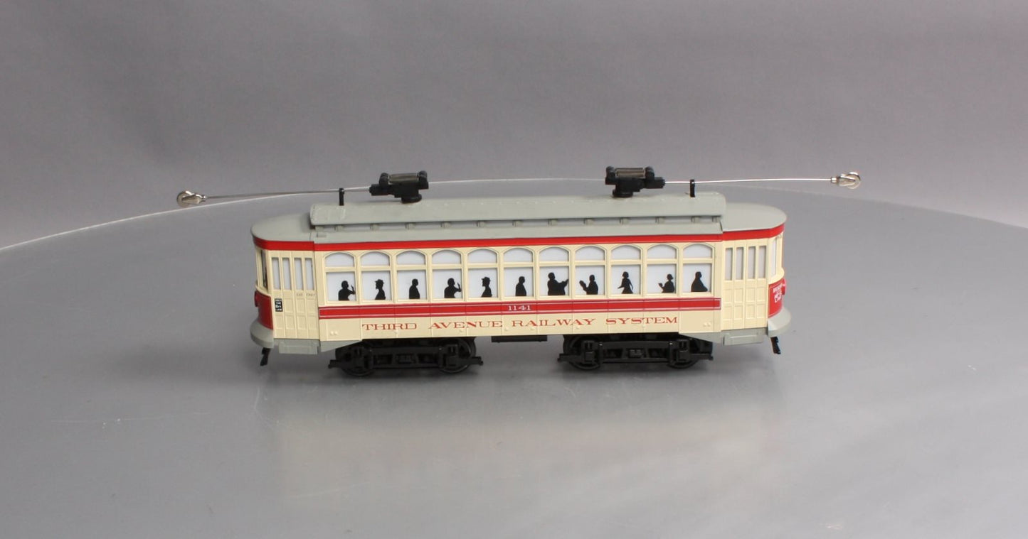 MTH 30-5106-1 O Gauge New York Transit Brill Trolley w/PS2 #1144